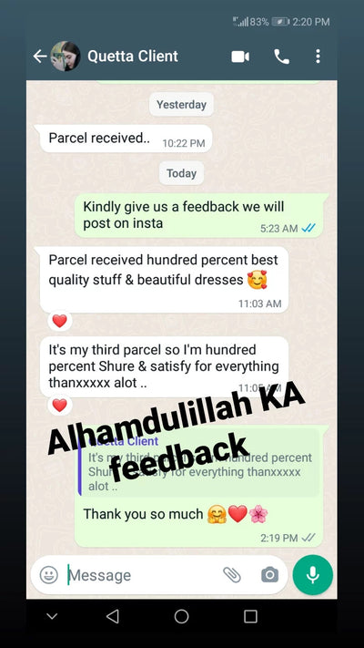 Customer review